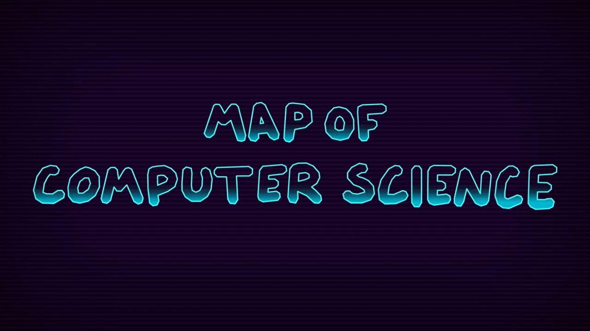 ⁣Map of Computer Science