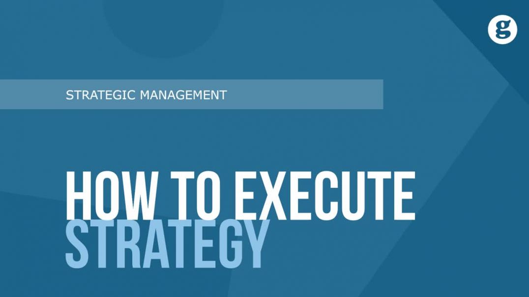 How To Execute Strategy