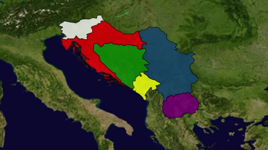 ⁣The Breakup of Yugoslavia